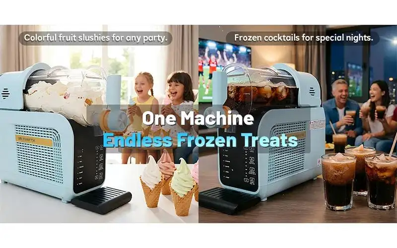 Macchina per slush a marchio privato