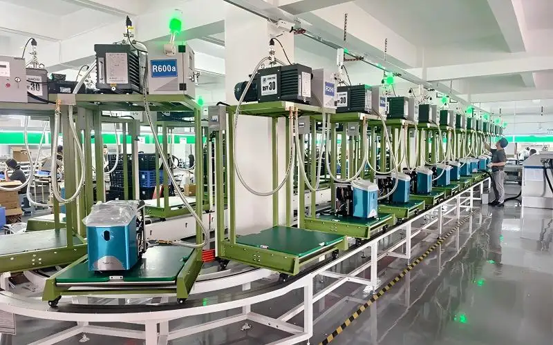 Test di qualità dei produttori di ghiaccio