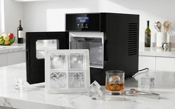 Macchina del ghiaccio a cubo per la casa